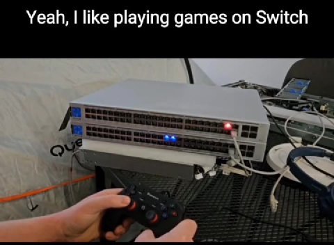 Yeah, | like playing games on Switch