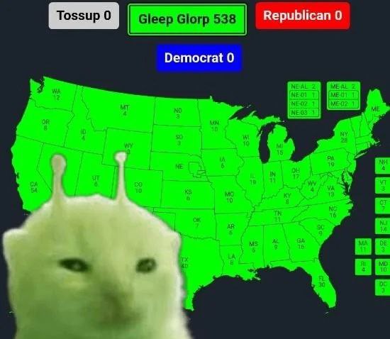 Republican 0 Democrat 0