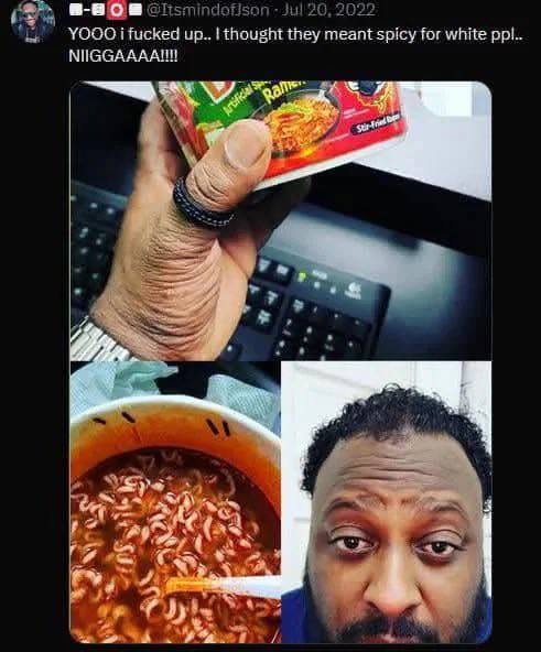 4 Jul YOoO ifucked up.. I thought they meant spicy for white ppl.. МИССААААНИ 7»,