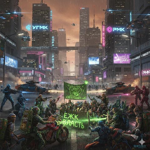автор легенда. 

Автор находит забавные параллели между Cyberpunk 2077 и Екатеринбургом, доказывая, что Найт-Сити списан с Урала. Он сравнивает корпорации «Арасака» и «Милитех» с местными гигантами УГ