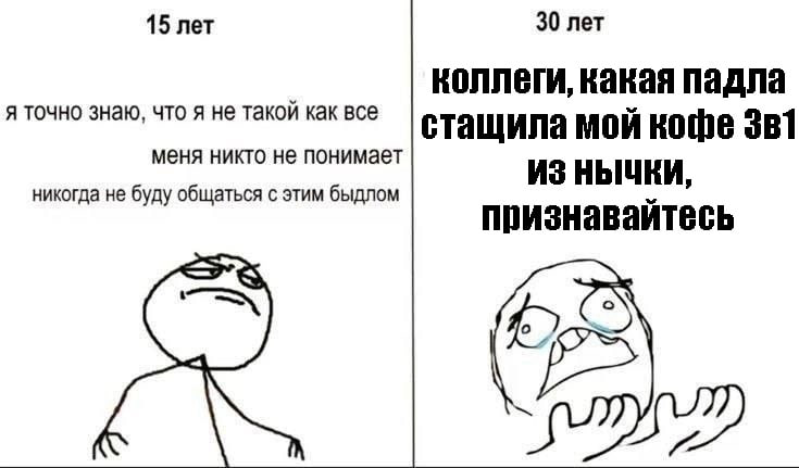 15 лет 30 лет коллеги, какая падла я точно знаю, что я не такой как все стащила мой кофе 381 меня никто не понимает ИЗ никогда не буду общаться с этим быдлом признавайтесь