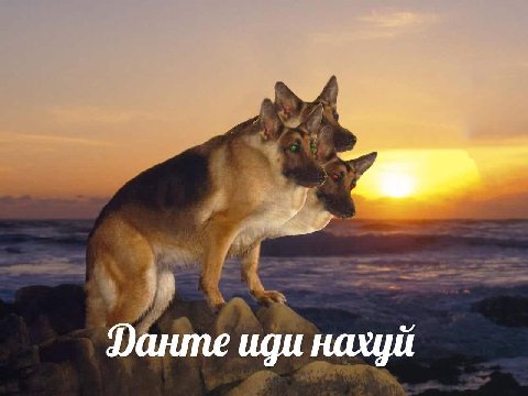 Данте иди нахуй