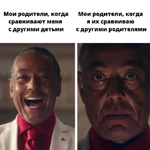 Мои родители, когда Мои родители, когда сравнивают меня я сравниваю с другими детьми с другими родителями 1%