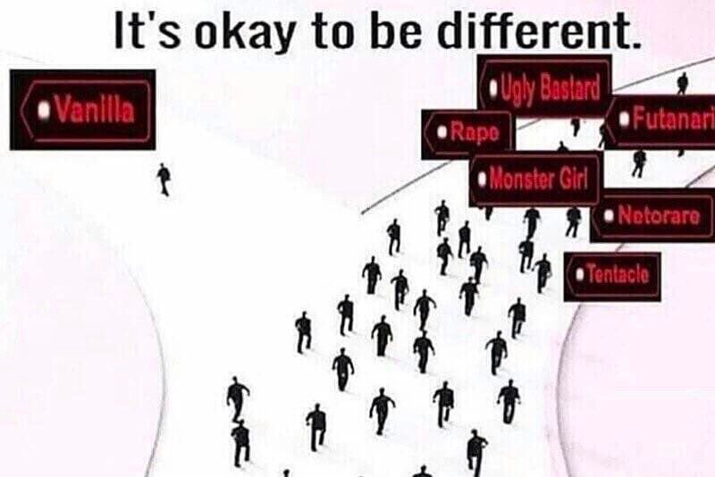 It's okay to be different. 4