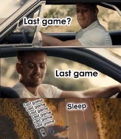 Last game?