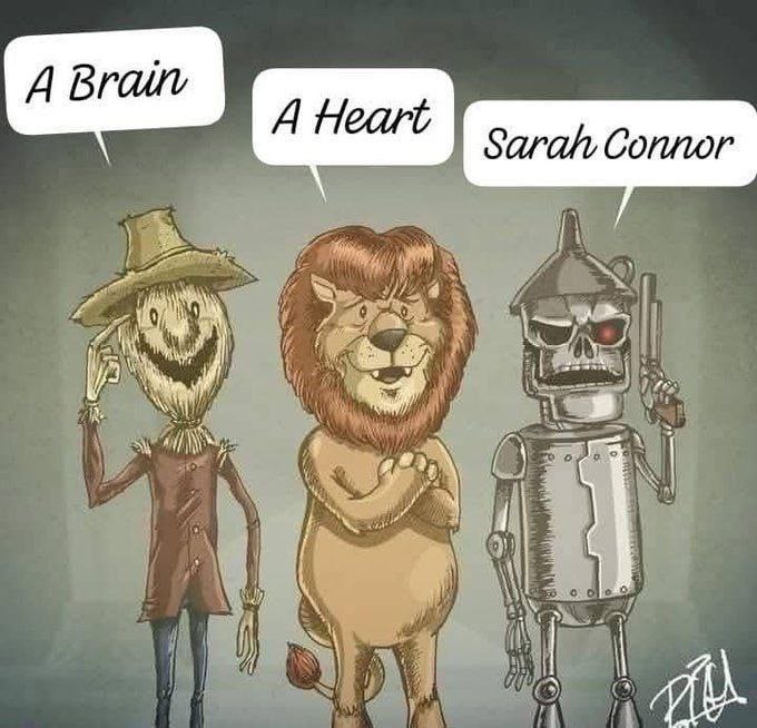 A Heart ПЕЙ Sarah Connor #5; у 7 of) we he (9)