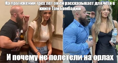 Hai протяжении трех лет оней рассказывает для чего в книге Том, Бомбадил 4 Ипочему He полетели наорлах