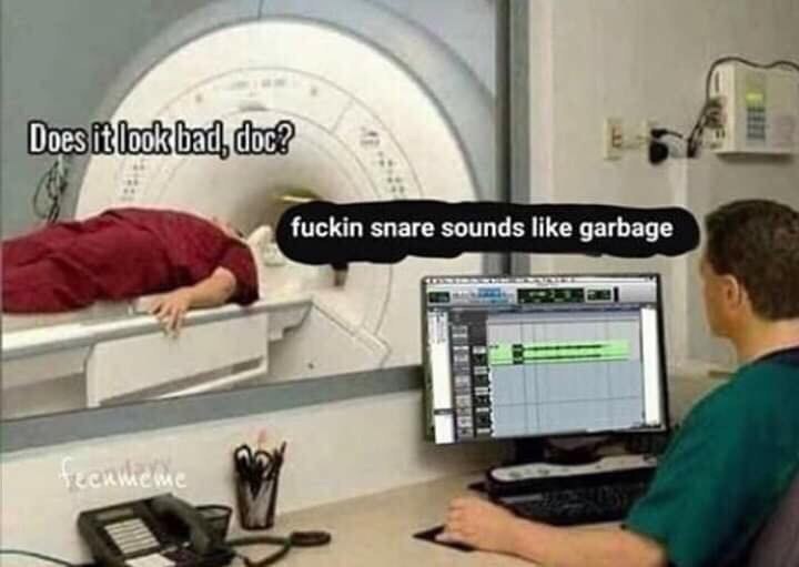 Does fuckin snare sounds like garbage 4