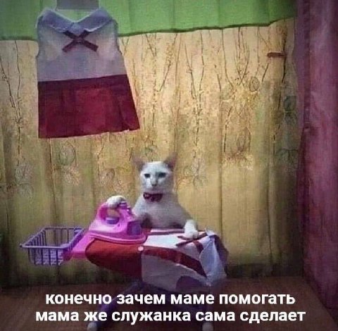 4: конечно зачем маме помогать мама же служанка сама сделает