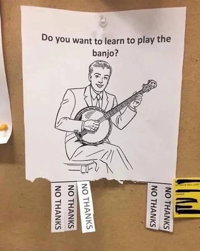 you want to learn to play the banjo? A 01°