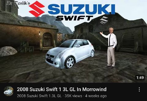 SUZU 1:49 2008 Suzuki Swift 1 In Morrowind 2008 Suzuki Swift views 4 weeks ago