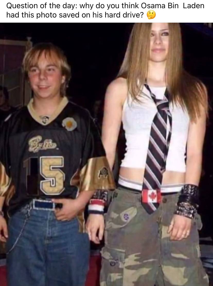 Question of the day: why you think Osama Laden had this photo saved on his hard drive? pos
