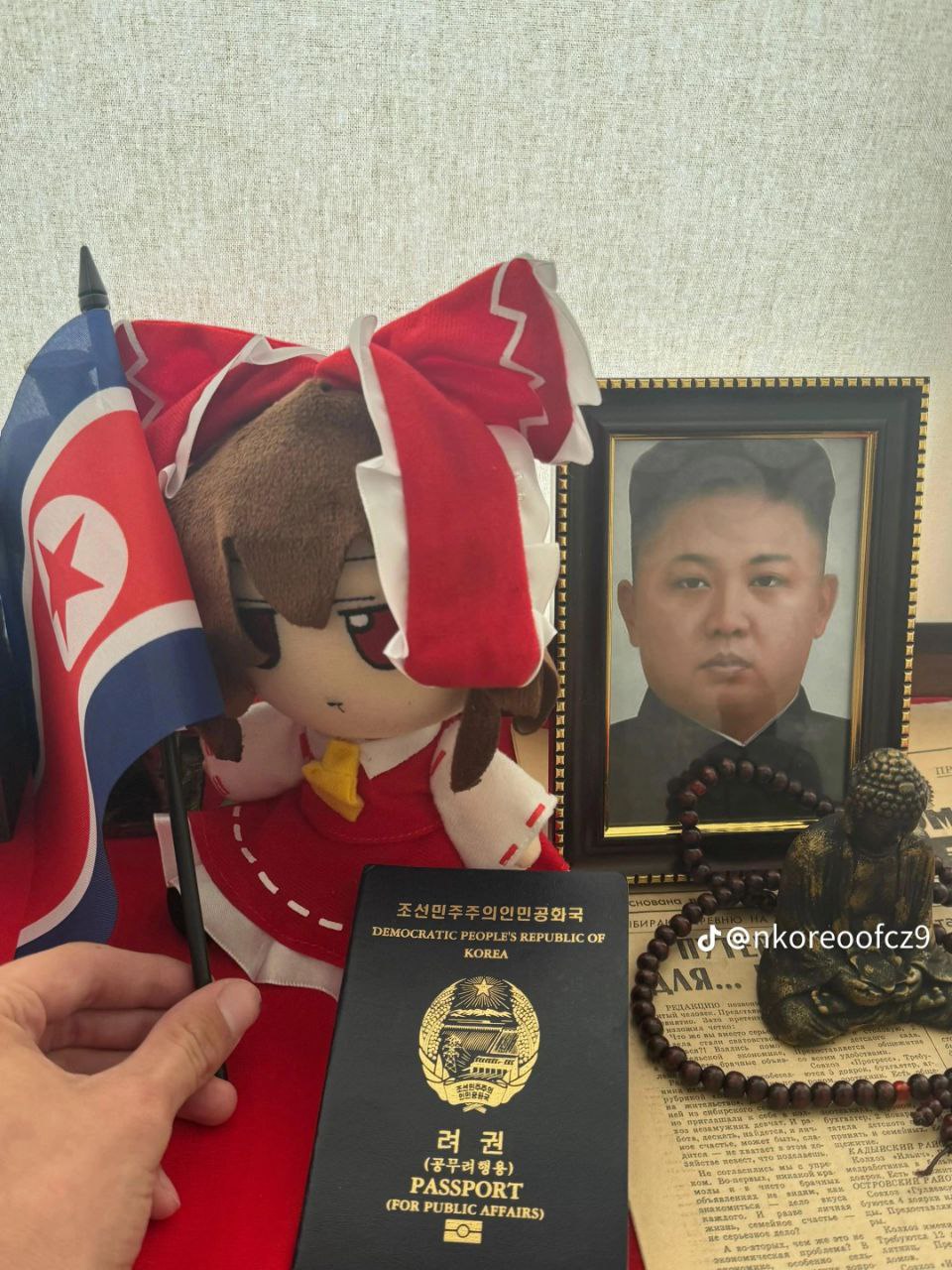 4 DEMOCRATIC PEOPLE'S REPUBLIC OF KOREA (#72193) PASSPORT (FOR PUBLIC AFFAIRS)