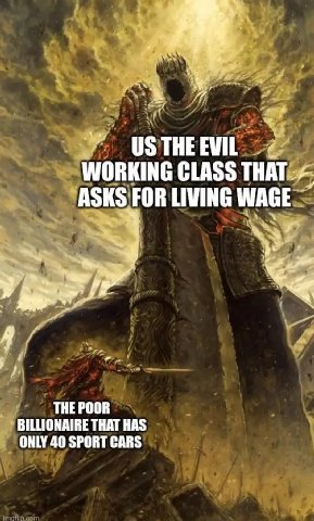 я WORKING CLASS ASKS FOR LIVING wat Я ТНЕРООВ BILLIONAIRE THAT HAS ONLY 40 SPORT CARS