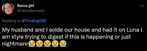 Вагса husband and solde our house and had it on Luna style trying to digest if this is happening or just nightmare