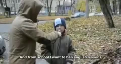 And trom school want to ban english lessons
