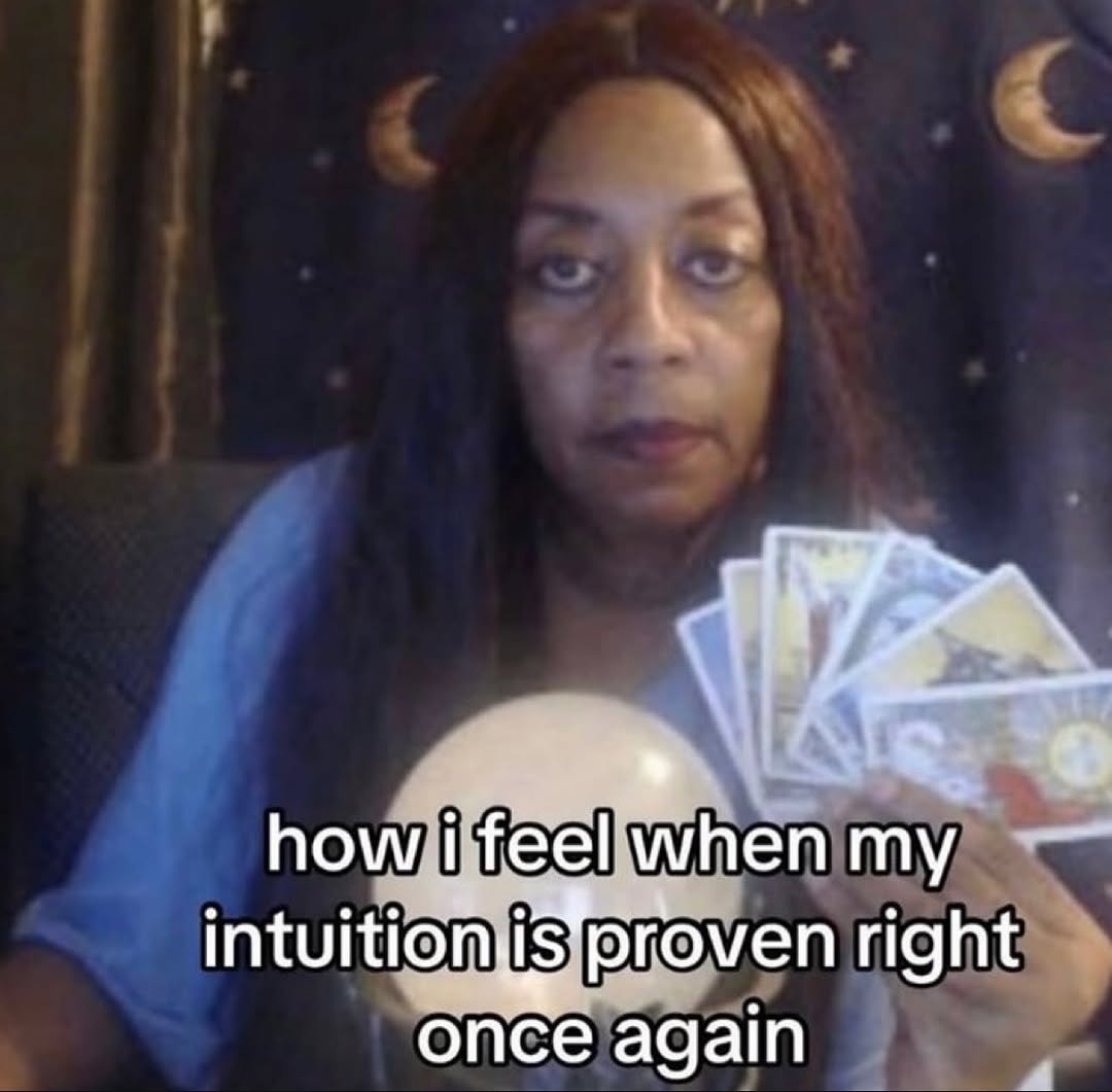 intuition right once again