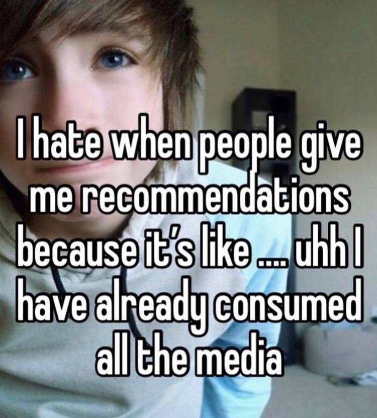 воре me recommendations unh have all