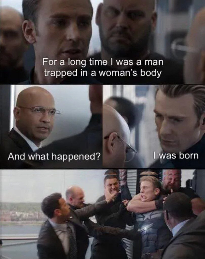 For a long time was а man trapped in a womans body Апа what happened? was born