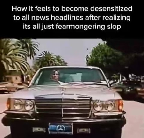 How it feels to become desensitized to all news headlines after realizing