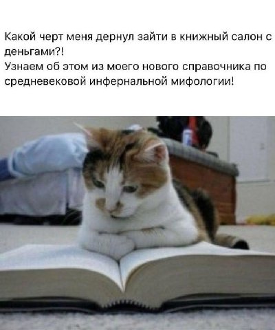 Какой черт меня дернул зайти в книжный салон с деньгами?! Узнаем об этом из моего нового справочника по средневековой инфернальной мифологии!