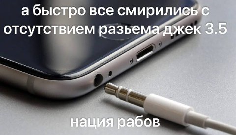 а быстро все смирились с отсутствием 3.5 нация рабов