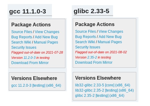 oh no-no-no-no-no, Arch failing behind slackware --current