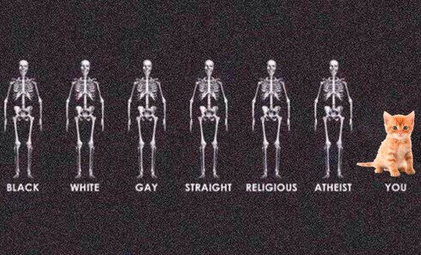 BLACK УНИЕ GAY STRAIGHT RELIGIOUS ATHEIST YOU