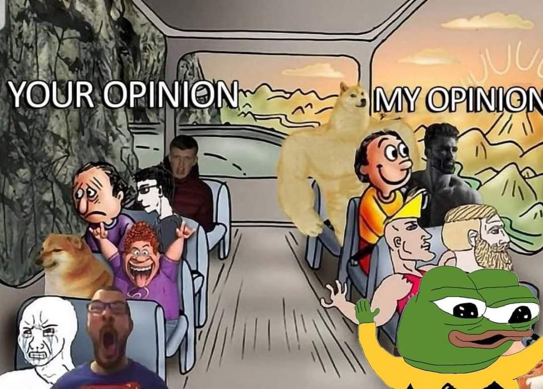 YOUR OPINION: 2. 4 5