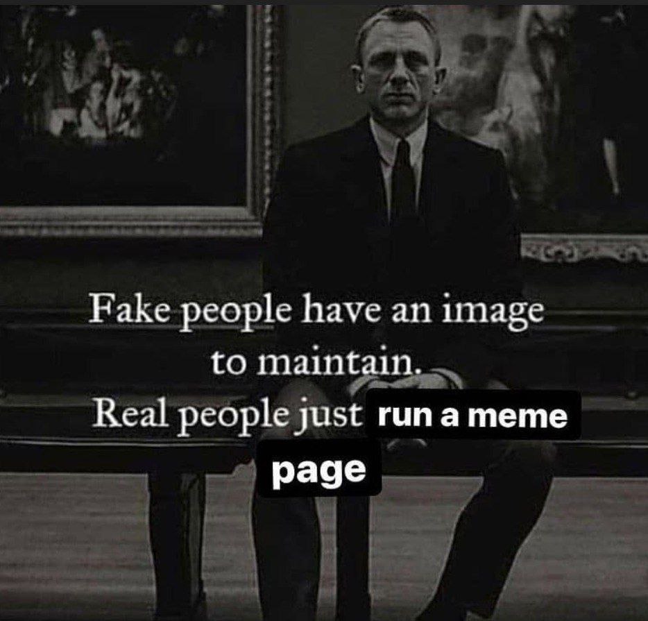 НаКе people have an ипасе to Real people just а тете page
