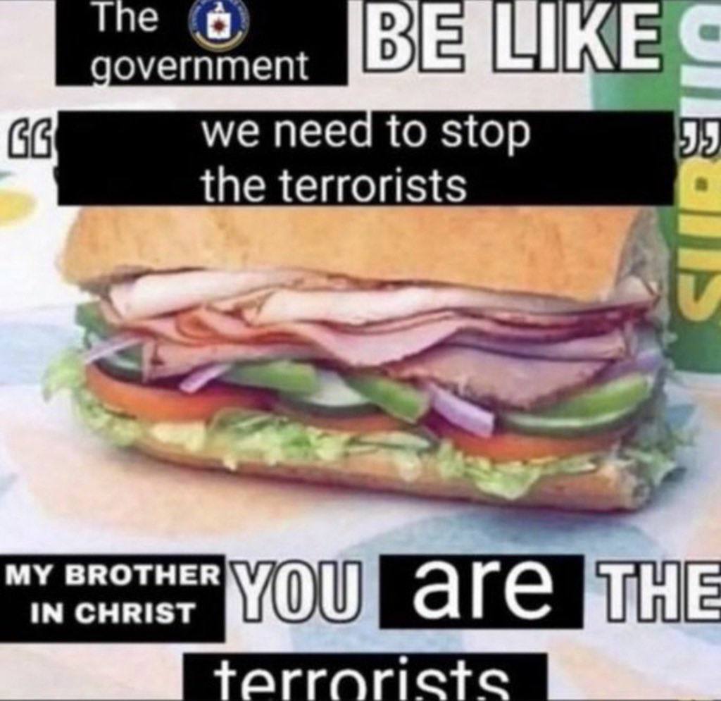 we need to stop the terrorists Ale МНЕ torrorictc