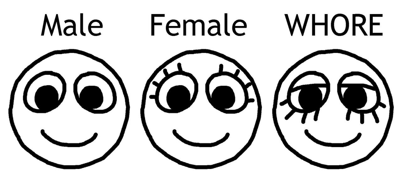 Мае Female WHORE
