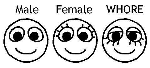 Мае Female WHORE