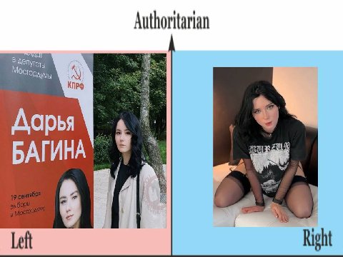 Authoritarian Дарья БАГИНА Left Right
