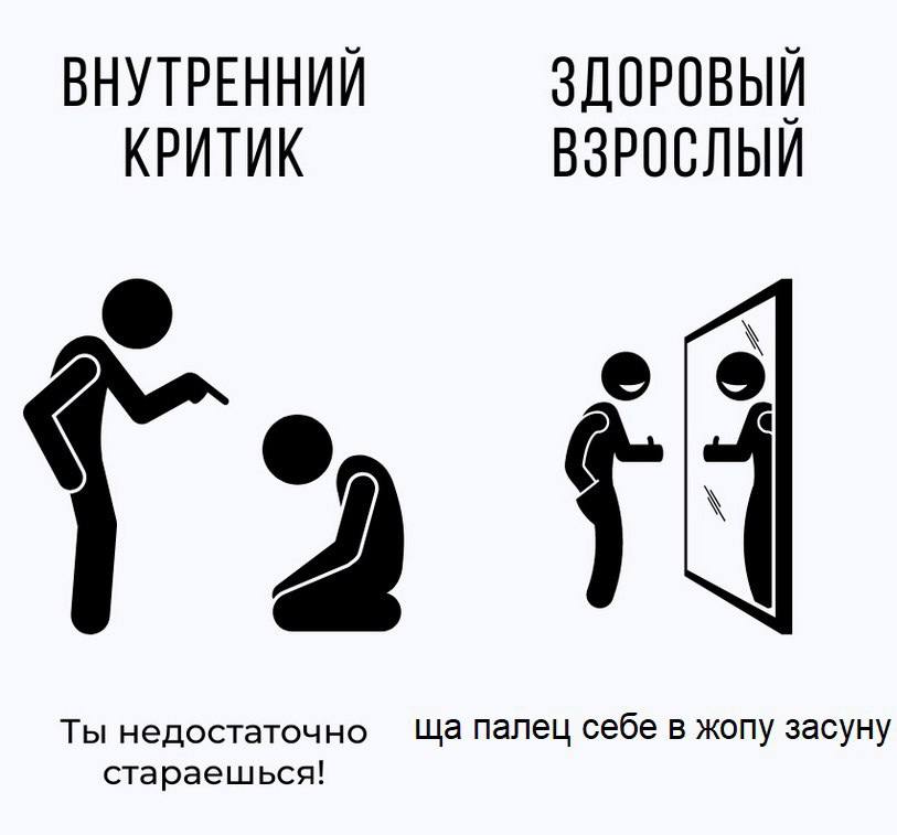 ВНУТРЕННИЙ ЗДОРОВЫЙ КРИТИК ВЗРОСЛЫЙ #1 Ты недостаточно палец себе в жопу засуну стараешься!