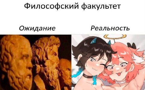 Философский факультет Ожидание Реальность i А