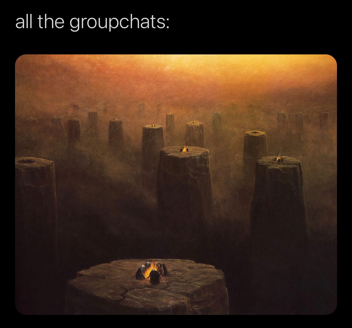 all the groupchats
