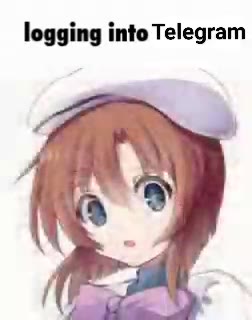 logging into Telegram