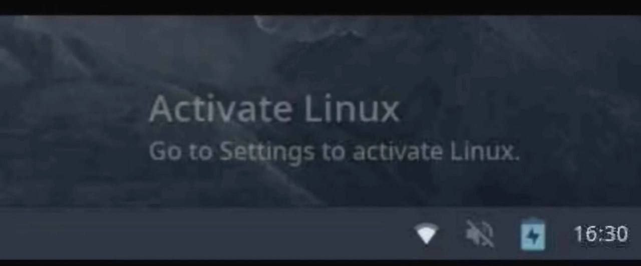 1 1 inux 30 to Settings to acti Settings to activate Linux. a у к 45:30