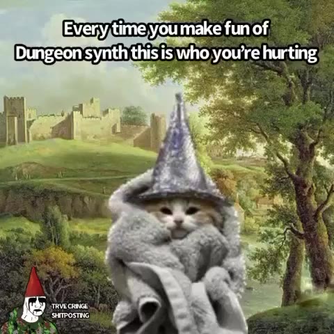 Е\егуитеуои make fun of, Dungeon'synth this is who you're hurting