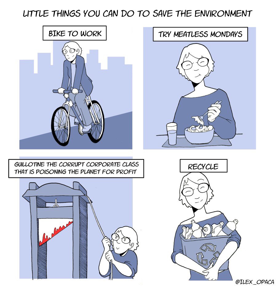 UTTLE THINGS YOU САМ TO SAVE THE ENVIRONMENT @ILEX_OPACA