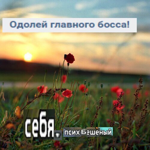 Одолей главного босса! и