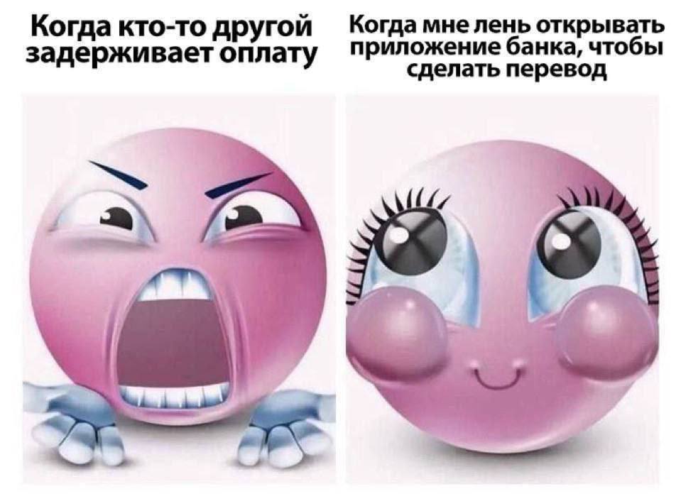 Когда кто-то другой Когда мне лень открывать задерживает оплату приложение банка, чтобы сделать перевод