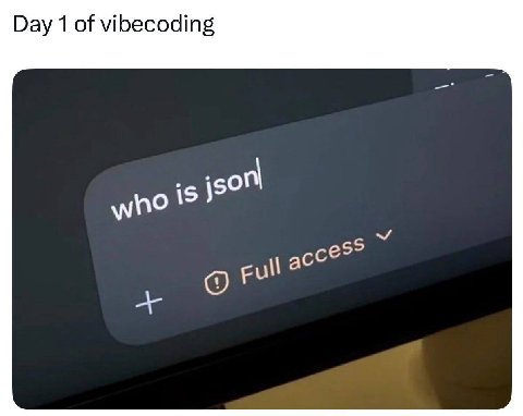 Day 1 of vibecoding who is Full