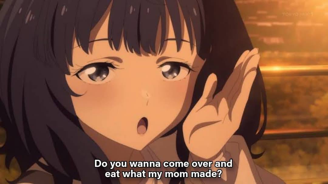 4 Я Я you wanna come оуег`апа eat what my mom