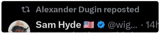 Alexander reposted Sam Hyde 141