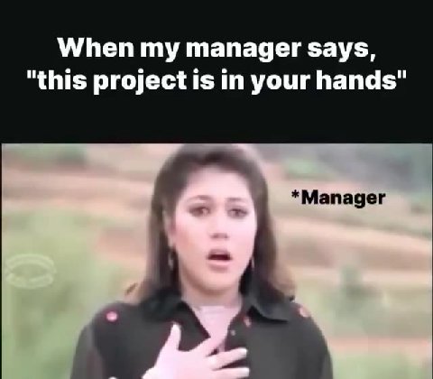 "this project is in your hands"