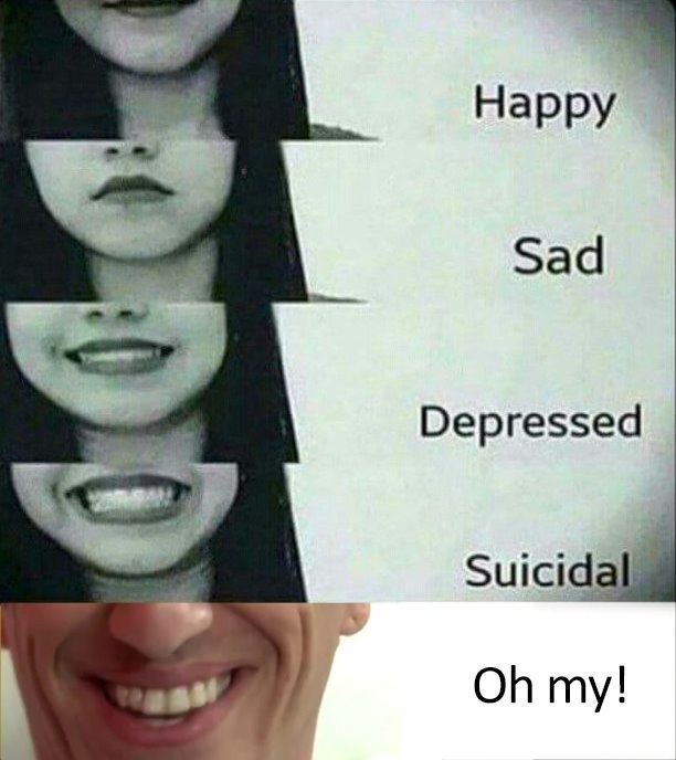 Нарру Sad Depressed Suicid my!