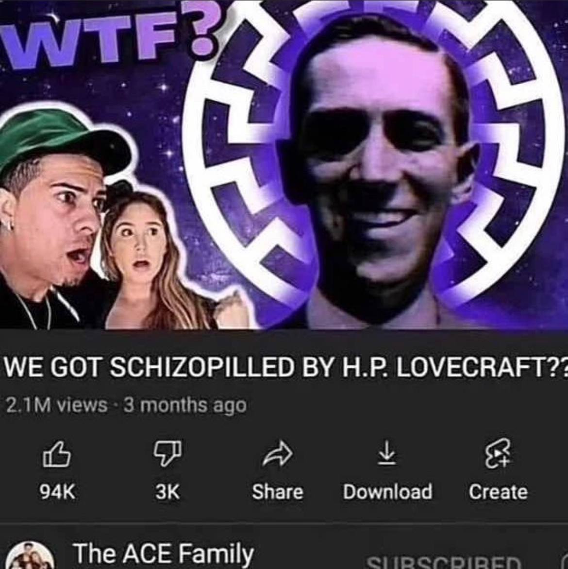 К WE СОТ SCHIZOPILLED ГОМЕСВАЕТ?” Share Downtoad The ACE Family