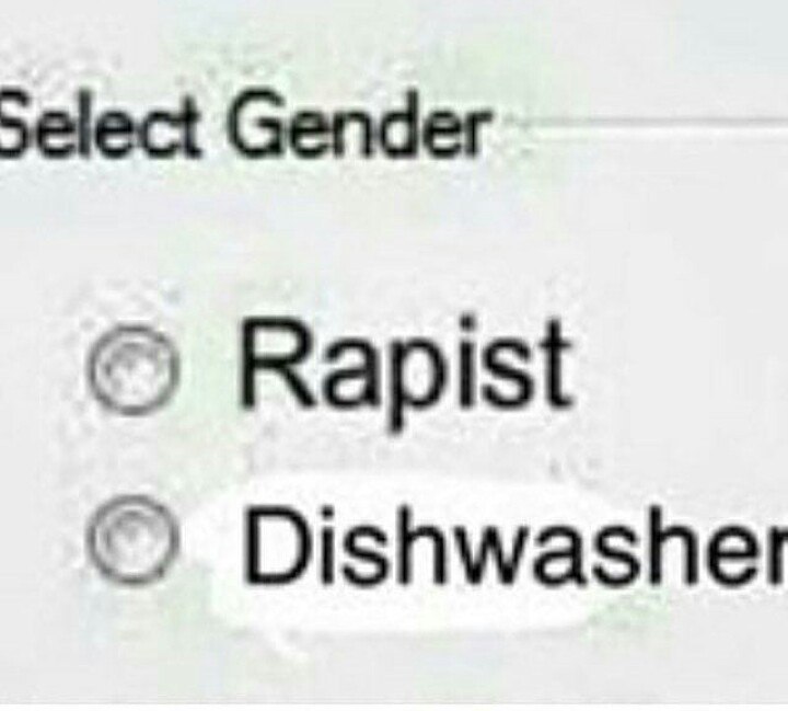 select Gender Rapist Dishwasher